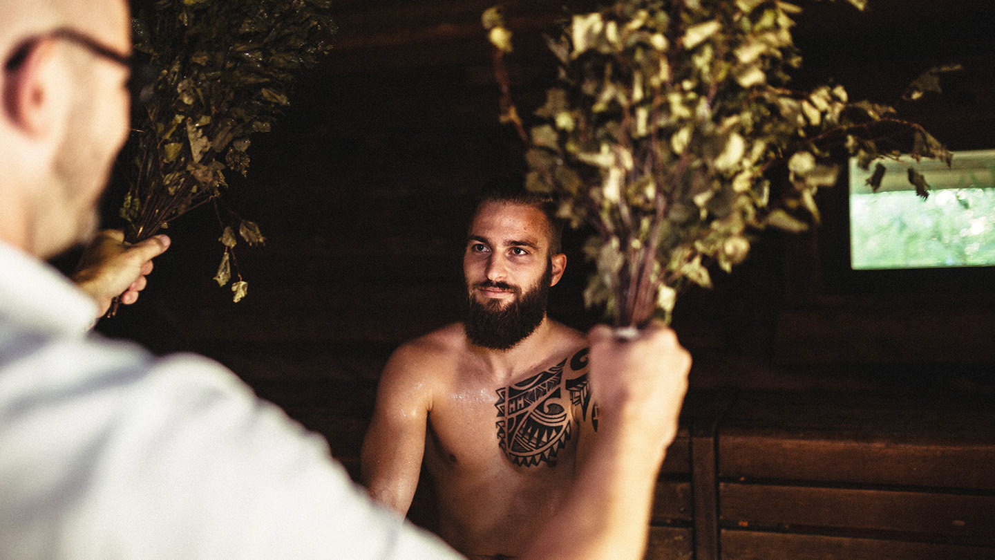 Banja Ritual in der Baja Sauna